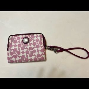 Coach wristlet